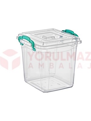 Yorulmaz Ambalaj Poly Time 4 No Kare Derin Saklama 4 Lt E623