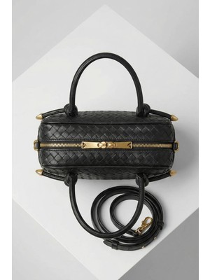 Rays 9228 Örgülü Omuz Çantası Siyah