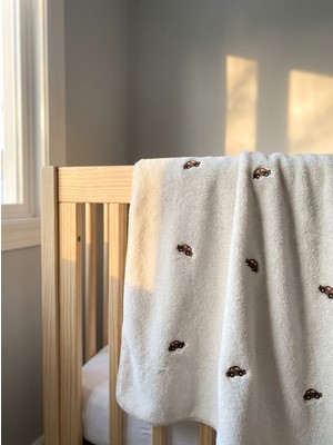 Icon Misim Arabalı Yumuşak Dokulu Bebek Battaniyesi