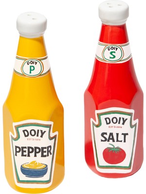 Doiy Doıy Corner Shop Ketçap - Hardal Tuzluk Biberlik