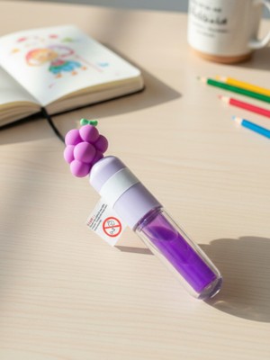 Bam Meyve Figürlü Renkli Keçeli Kalem