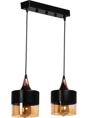 Normadia Modern Siyah Sarkıt Işık Seti, Şık ve Fonksiyonel Dekorasyon