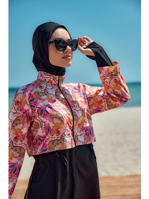 Tam Kapalı Tesettür Mayo Hale R2501