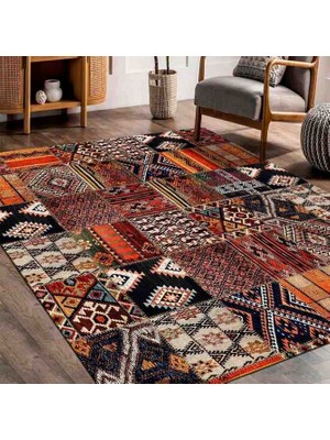 Qatalina  Dijital Baskılı Kaymaz Taban Halı