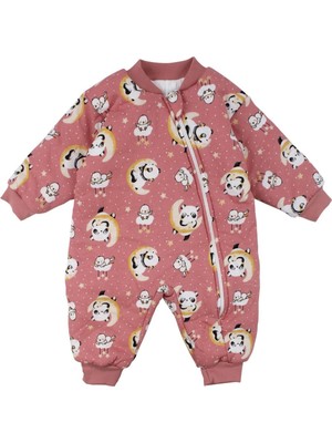 by BebekOdam Kız Çocuk Pembe Panda Desenli Uyku Tulumu 2.5 Tog - 1016462