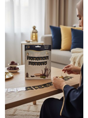 Cadde Süs Ramazan Kareem Temalı Banner