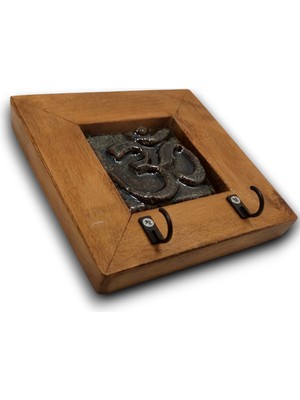 Toprakana Art Ohm Duvar Panosu Askılık Tablo 14,5×14,5×2,5 (Cm)