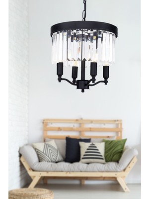 Normadia Golden 4'lü Siyah Şık ve Kullanışlı Ürün Seti