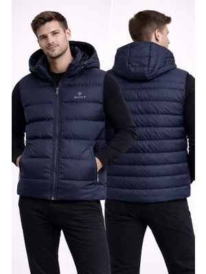 Gant Çıkabilen Kapüşonlu Erkek Yelek