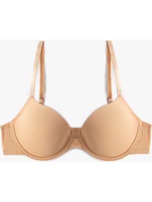 Koton Push Up Sütyen Dolgulu Balenli Destekli Basic