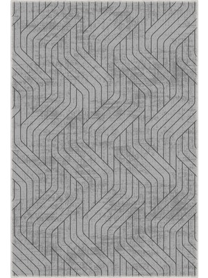 Homefesto Modern Dekoratif Yıkanabilir Kaymaz Taban Halı – İnce, Yumuşak Salon Halısı, Mutfak Halısı ve Yolluk