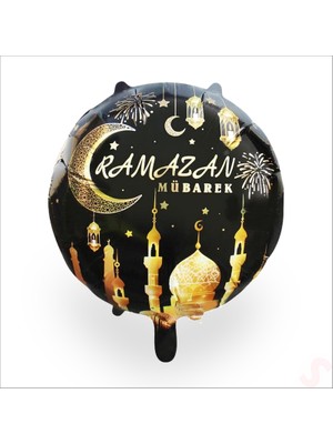 Süsle Bebek ve Parti Ramazan Mübarek Folyo Balon - 45 cm