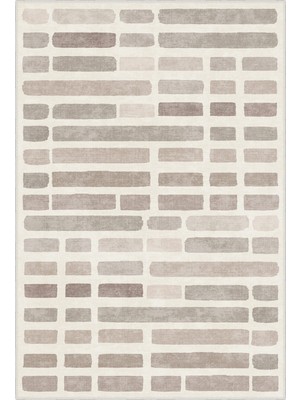 Homefesto Modern Dekoratif Yıkanabilir Kaymaz Taban Halı – İnce, Yumuşak Salon Halısı, Mutfak Halısı ve Yolluk