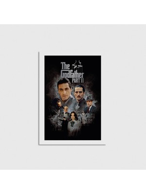 Domirus The Godfather Part Iı (1974) Film Posteri Çerçevesiz Poster Duvar Dekorasyonu