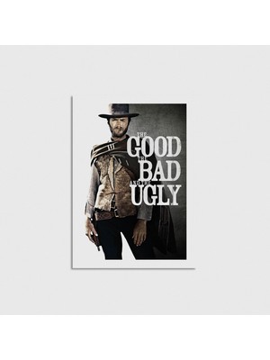 Domirus The Good, The Bad And The Ugly (1966) Film Posteri Çerçevesiz Poster Duvar Dekorasyonu
