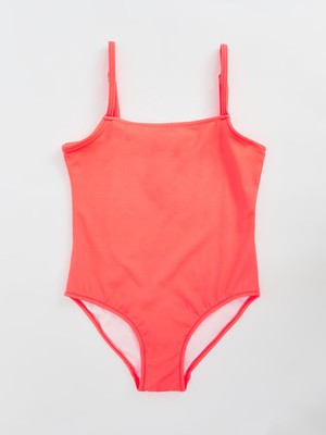 Lc Waikiki Yeni Sezon Kare Yaka Kız Çocuk Mayo