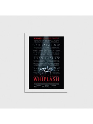 Domirus Whiplash (2014) Film Posteri Çerçevesiz Poster Duvar Dekorasyonu