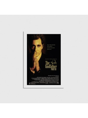 Domirus The Godfather Part Iıı (1990) Film Posteri Çerçevesiz Poster Duvar Dekorasyonu