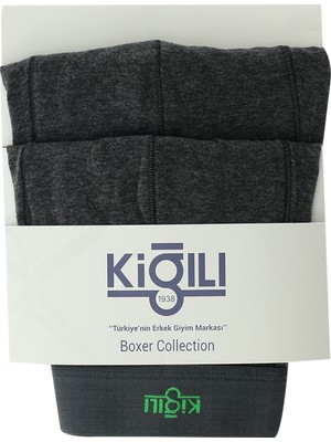 Kiğılı 2'li Süprem Pamuklu Boxer Seti
