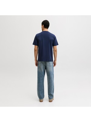 Jack & Jones Jack&jones Brandon Erkek Lacivert Tişört