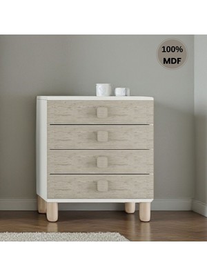 Comiet Konçerto 4 Çekmeceli Mdf Şifonyer