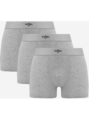 Polo Club Erkek 3'lü Pamuklu Likralı Rahat Esnek Boxer Seti