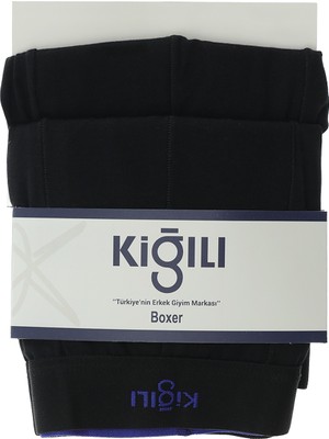 Kiğılı 2'li Süprem Pamuklu Boxer Seti