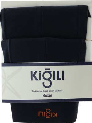 Kiğılı 2'li Süprem Pamuklu Boxer Seti