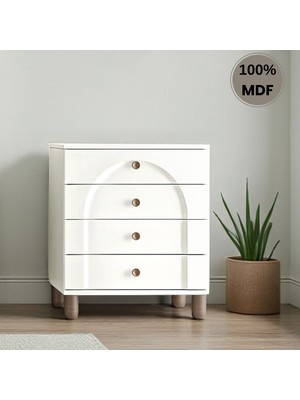 Comiet Soprano 4 Çekmeceli Mdf Şifonyer