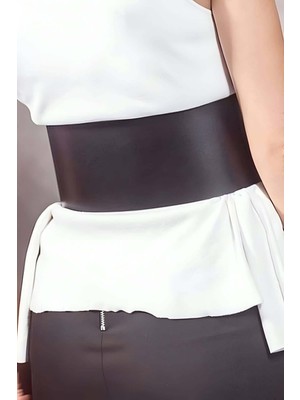 Marsilyan Önde 3 Toka Detaylı Şık Deri Kemer - APFT618