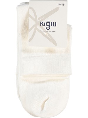 Kiğılı 2li Düz Pamuk Karışımlı Kısa Soket Çorap
