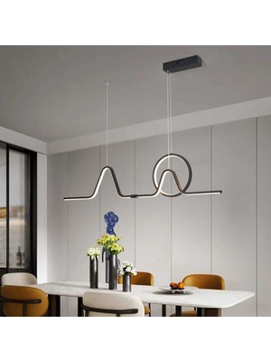 Normadia Modern 3 Renk LED Sarkıt Avize, 100 Cm, Şık ve Şık Aydınlatma