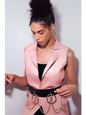 Marsilyan Zincirli Bel Üzeri Şık Harness - APFT365