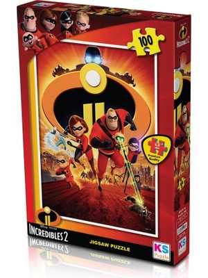 INC714 Nessiworld Incredibles / 100 Parça Puzzle Cnk