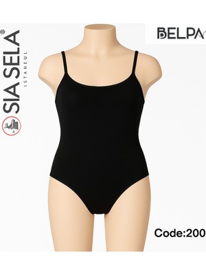 Belpa Sıla Sella Şık Günlük Kombin Askılı Body