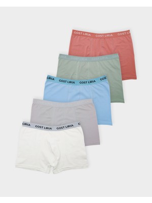 GOST LİRİA Full Moon Boxer 5 Li Paket - Çok Renkli