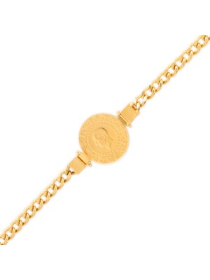 Hakan Mücevherat Gurmet Çeyrekli Bileklik 14 Ayar Altın