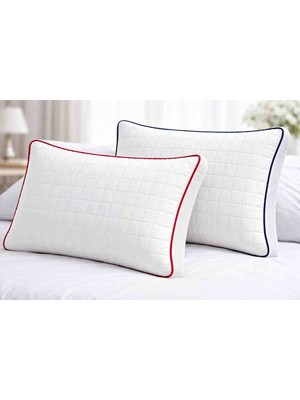 Alpateks Home Klimalı Microfiber Kapitone Yastık Alezi 50X70CM 2 Adet