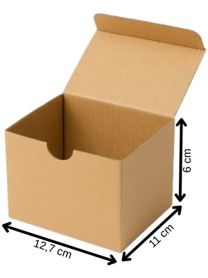 13 x 11 x 6 Ölçülerinde 50 Adet Kalıplı E Ticaret ve Kargo Kutusu