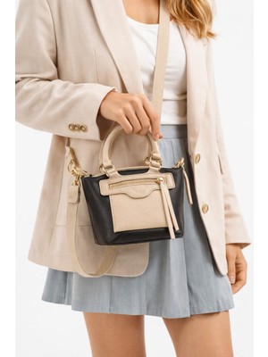 Adelina Bags Kadın Çapraz Askılı Garnili El Kol ve Omuz Çantası