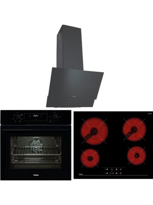 Teka Ankastre Set Siyah (Tz 6415 - Hak 625 Bk Börek Şefim - Atv 60 Bk)