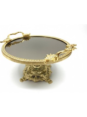 sembol Classy Lıne Yuv.cam Sunumluk Altın 22X20X5 cm