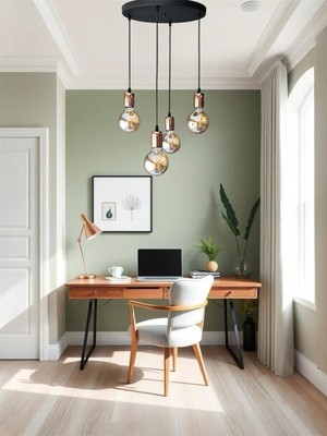 Normadia Retro Bakır Duy Agora 4'lü Sarkıt, Şık ve Zarif Aydınlatma Seçeneği