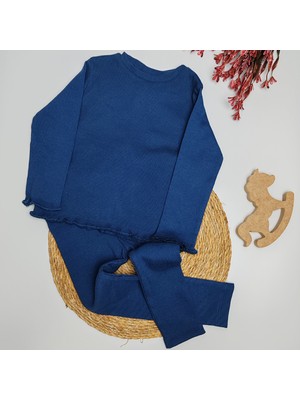Moda Rüyası Lacivert Kız Çocuk Alt Üst Takım – 18/24 Ay