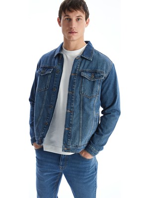 Lc Waikiki Yeni Sezon Standart Kalıp Erkek Jean Ceket