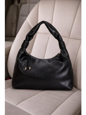 Adelina Bags Kadın Yumuşak Dokulu Hobo El Kol ve Omuz Çantası