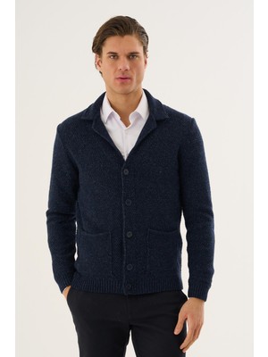 Alexander Gardi Örme Düğmeli Yaka Triko Ceket