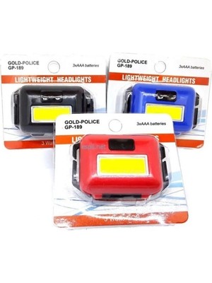 BAYÇAĞRI Gold-Police GP-189 3xaaa Pilli Kafa Feneri