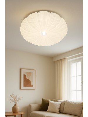 Normadia Modern 52 cm Büyük Boy Plafonyer LED Avize, 3 Renk Seçeneği