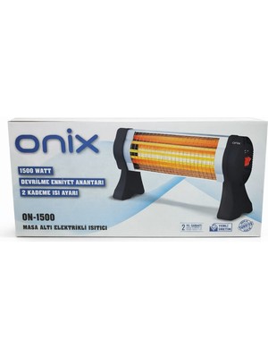 Onix ON-1500 W Masa Altı Elktrikli  Sobalar